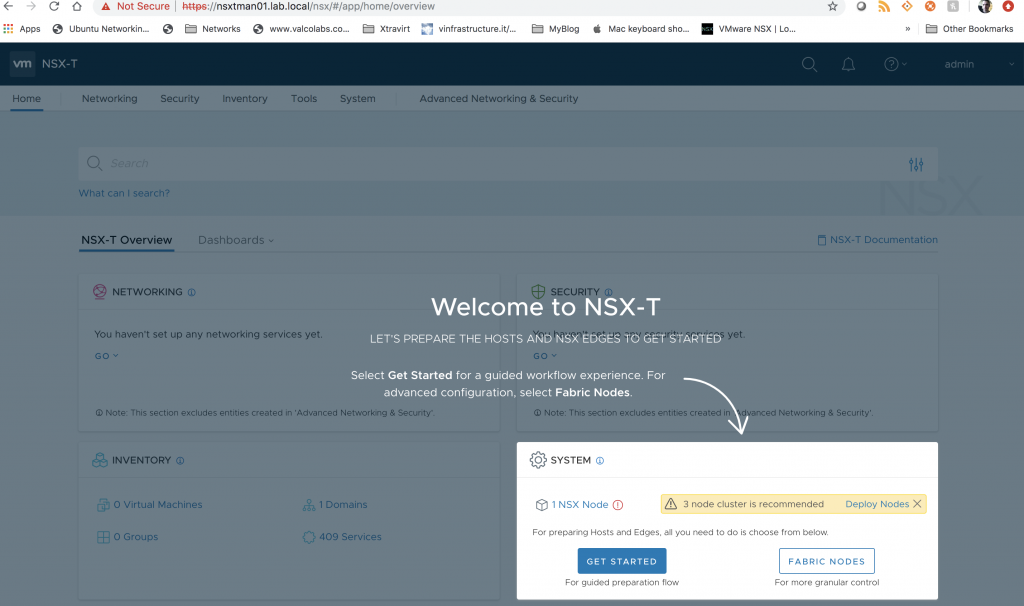Nsx T Lab 2 4 Install Ova Deployment Of Nsx T Manager Vdives