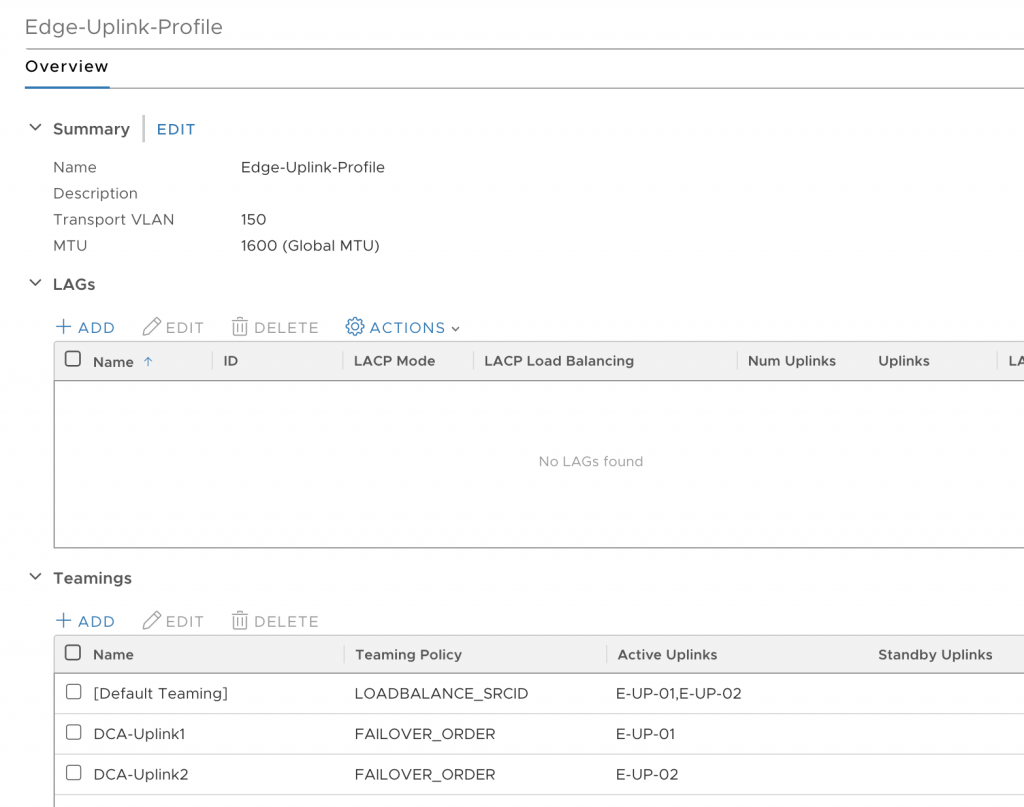 NSX-T 3.0 Lab Federation: Lab Setup - vDives